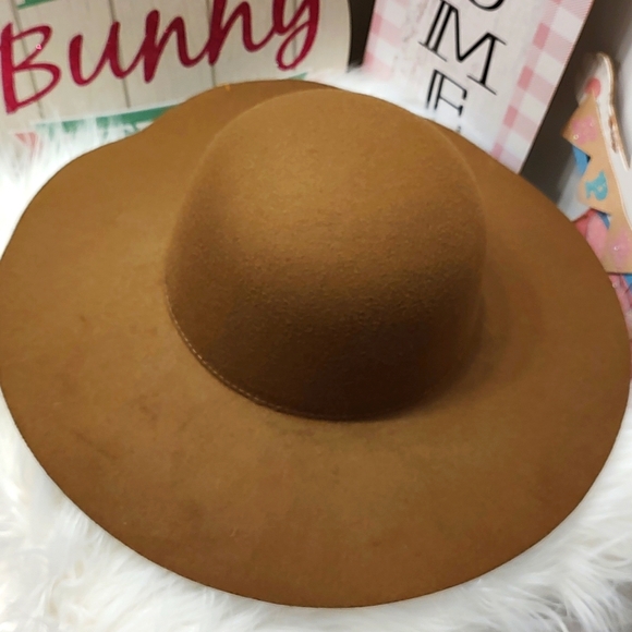💕GUC Altered State Brand Ladie's Wide Brim Floppy Wool Hat, Mocha, Size 57 - Picture 4 of 6